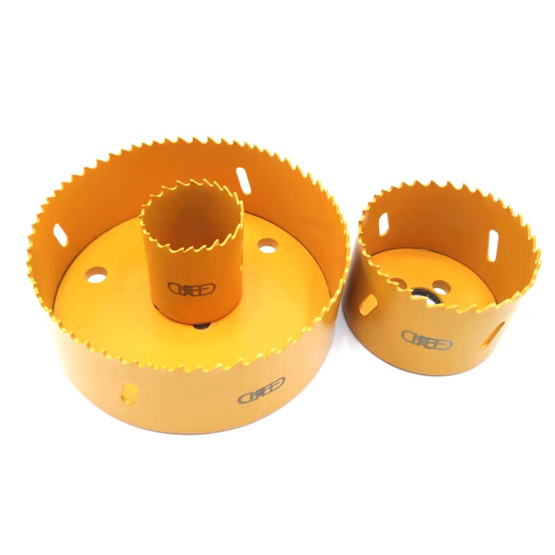 虎王38mm114mm双金属开孔器石膏板筒灯塑料木工钻头扩孔器镀锌管孔锯