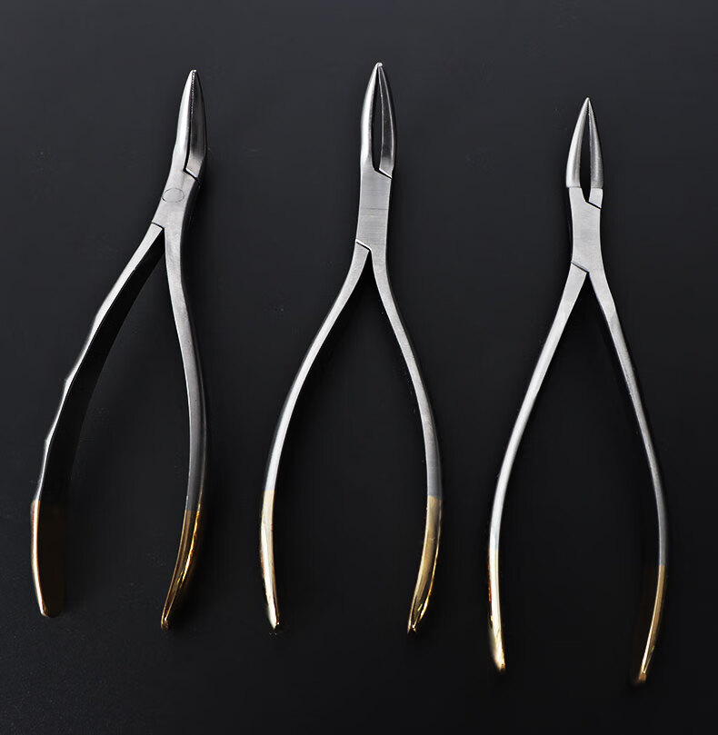 儿童拔牙钳拔牙神器换牙乳牙口腔牙科通用型家用残根钳乳牙钳 残根钳