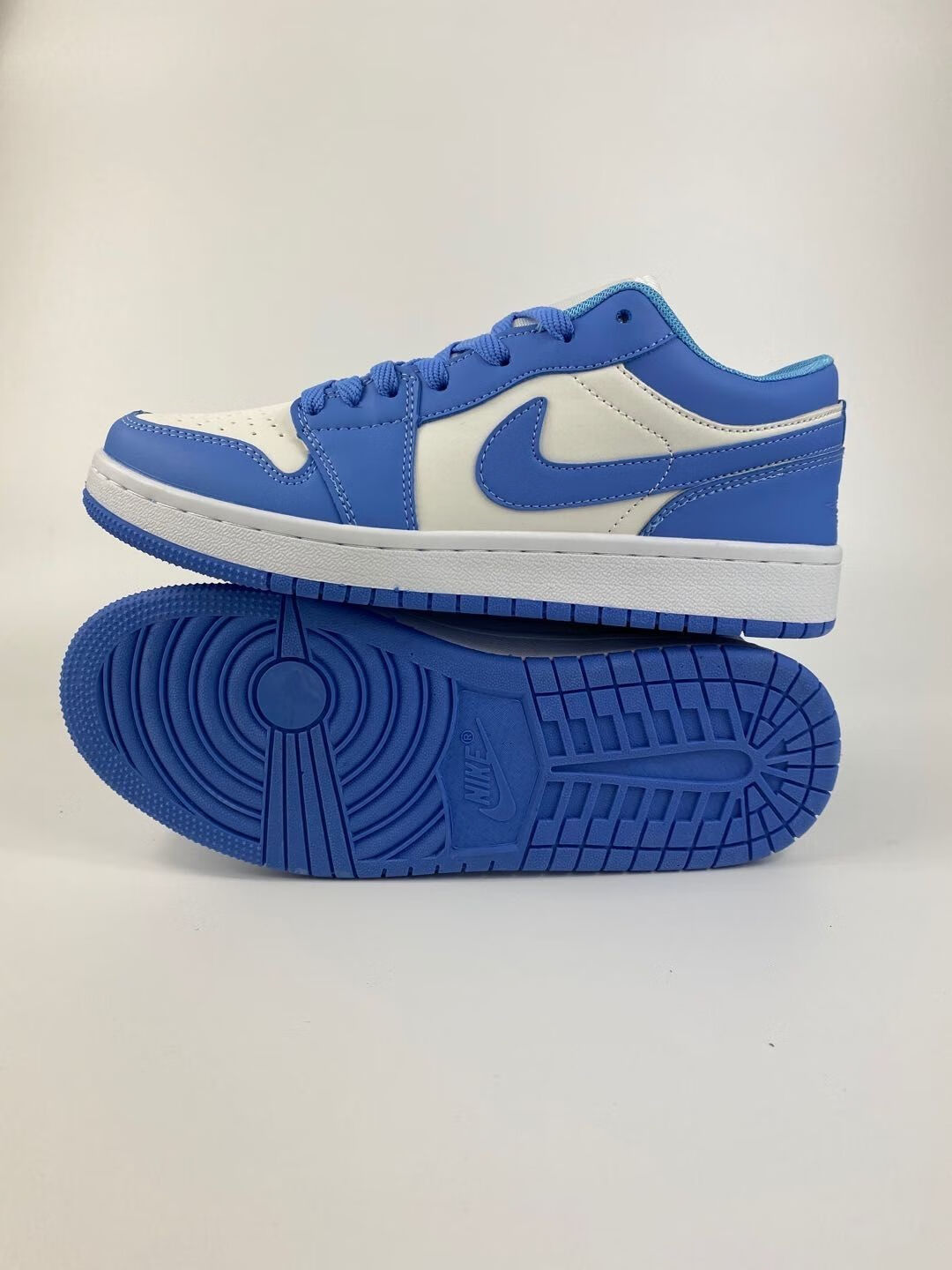 aj鞋子男板鞋乔一low情侣鞋春秋夏季减震女鞋学生运动休闲鞋北极灰39