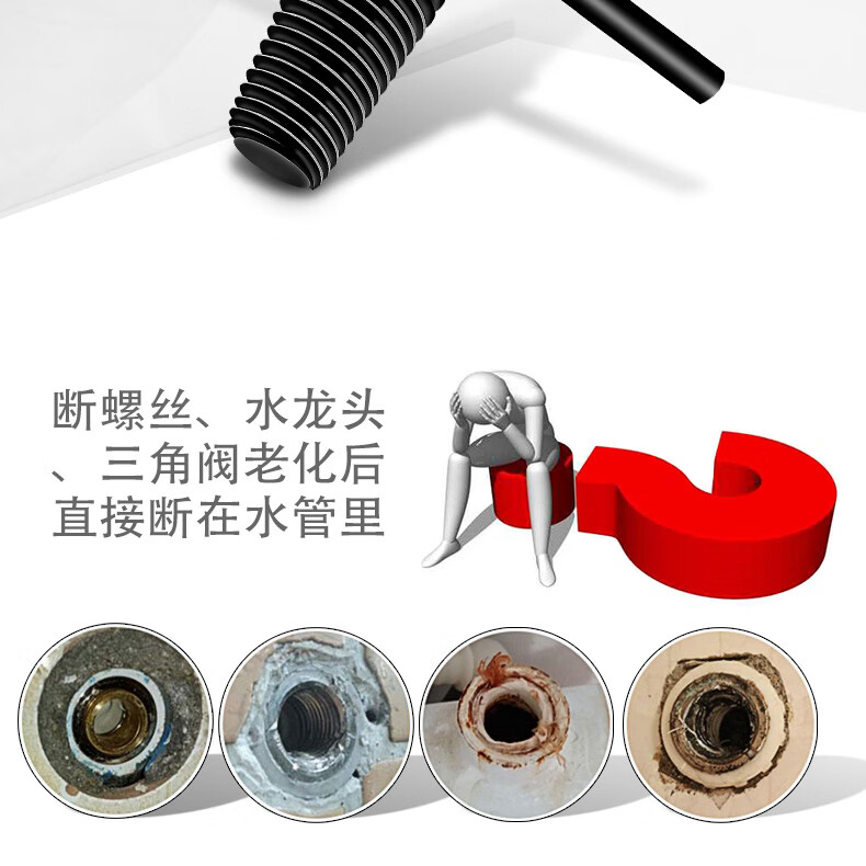 水龙头水管水龙头取断丝神器断管断头反螺丝滑丝拆卸工具毕柯舒4分管