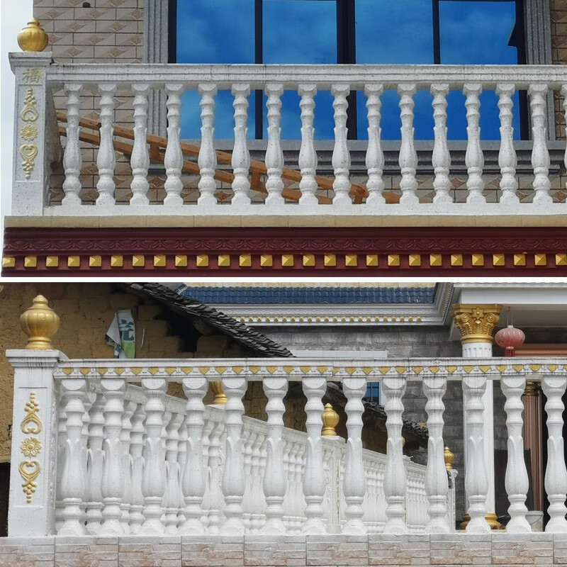 三层半罗马柱阳台图片图片