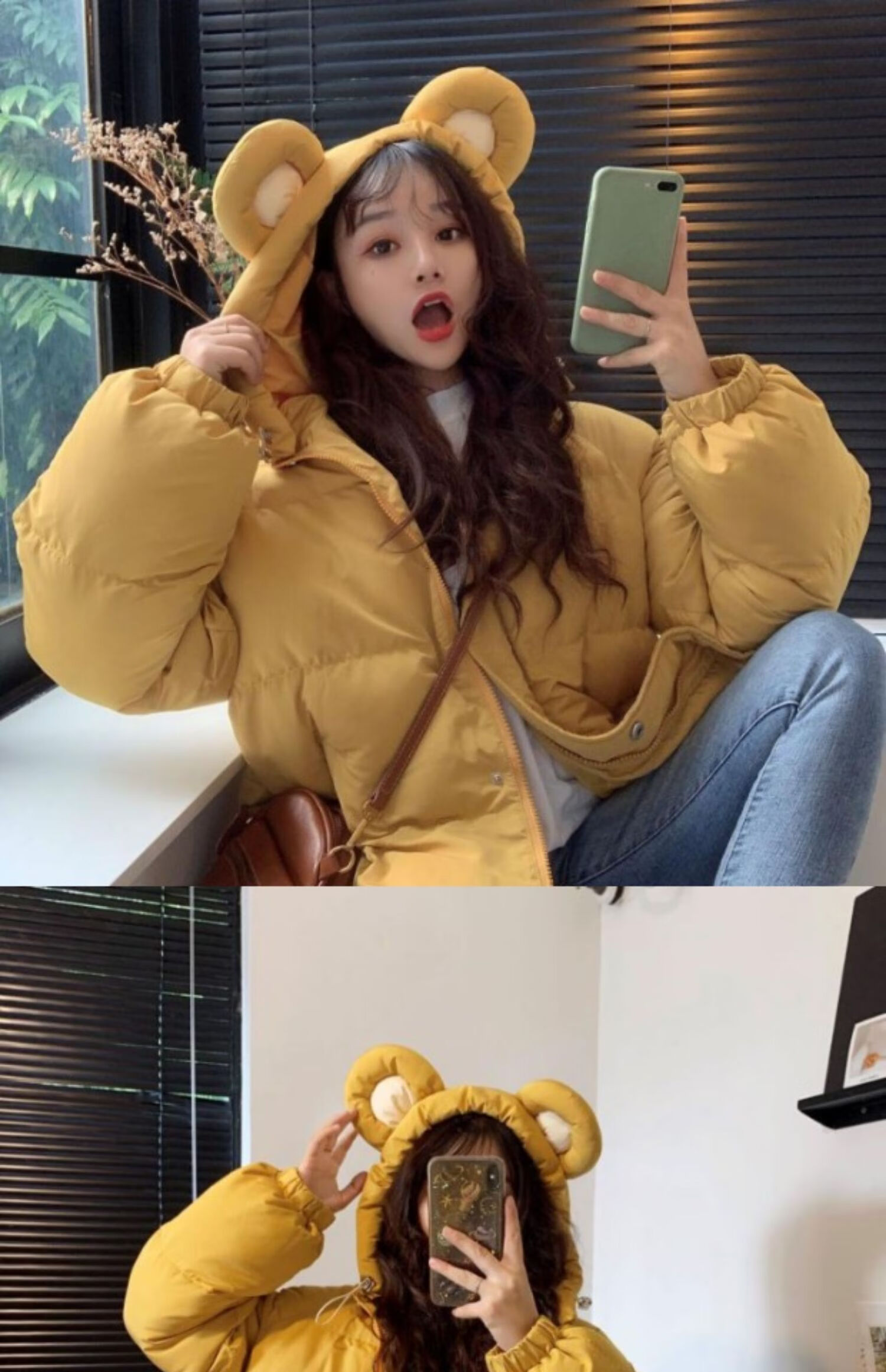 红蜻蜓 羽绒服女学生少可爱2020年新款盐系外套小个子温柔系穿搭面包