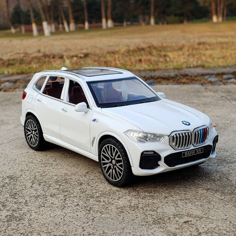 32宝马x6合金汽车模型suv越野车仿真金属车模摆件声光回力玩具 宝马x5