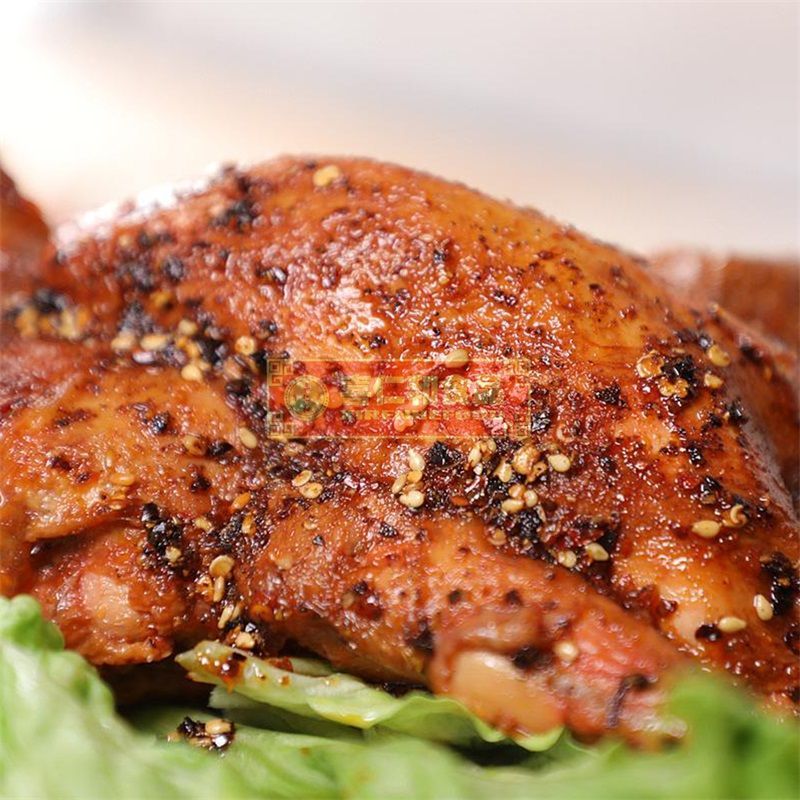 山东德州金鹏麻油鸡600g袋全鸡熟肉扒鸡鸡肉零食鸡肉即食麻辣鸡5袋