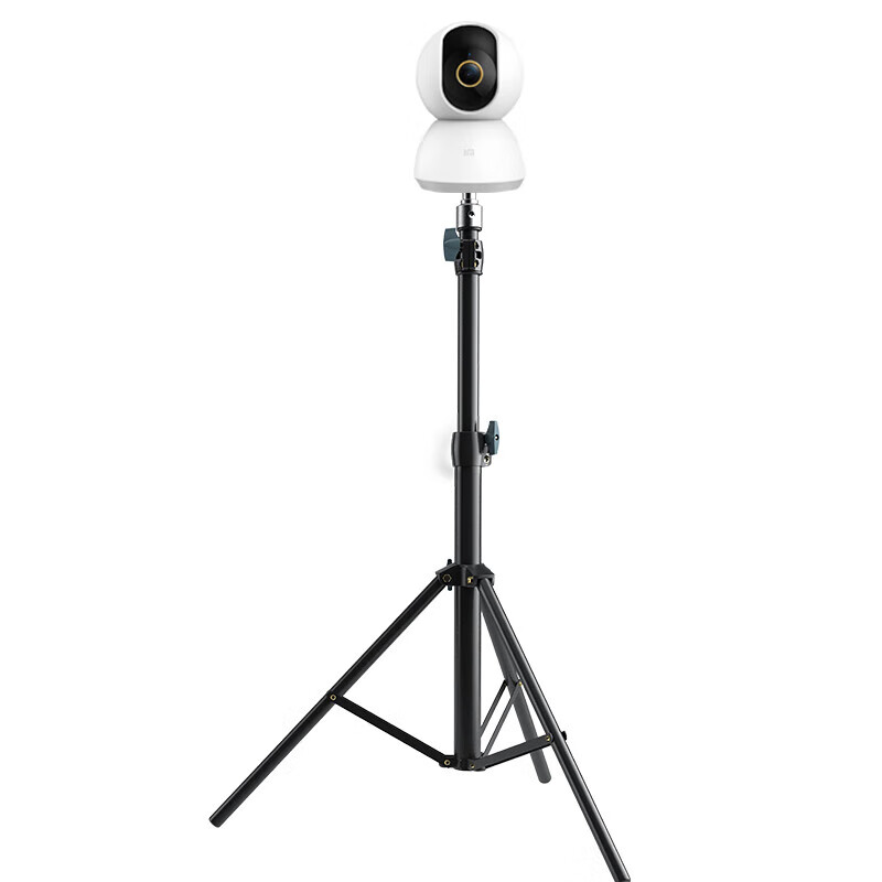 云腾（YUNTENG）监控摄像头落地支架室内适用于家萤石云360摄像机移动三脚架伸缩加长杆