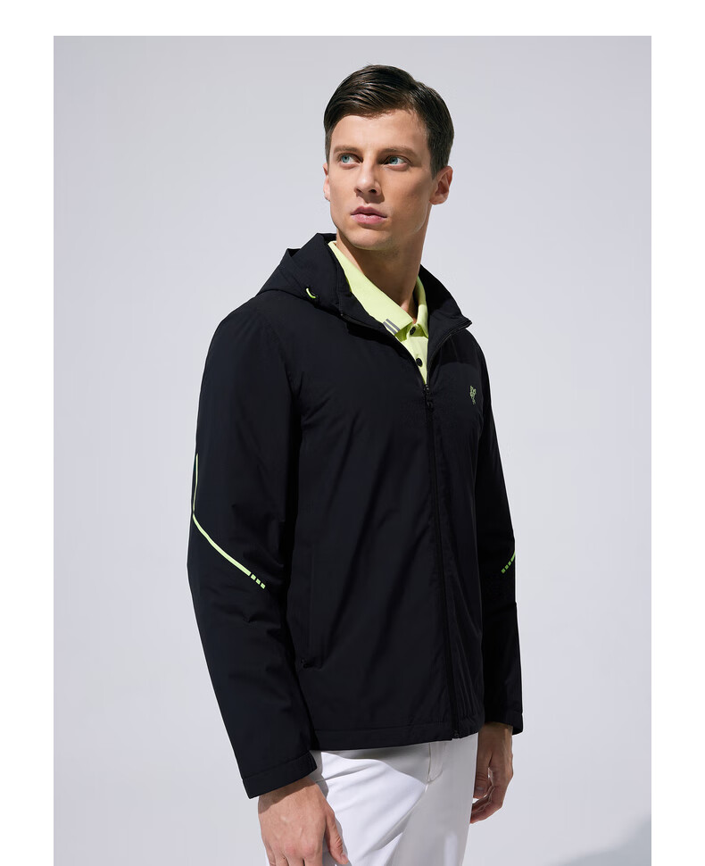 【防水保暖】ashworth/雅狮威2022秋冬运动高弹保暖可卸帽男棉服 a