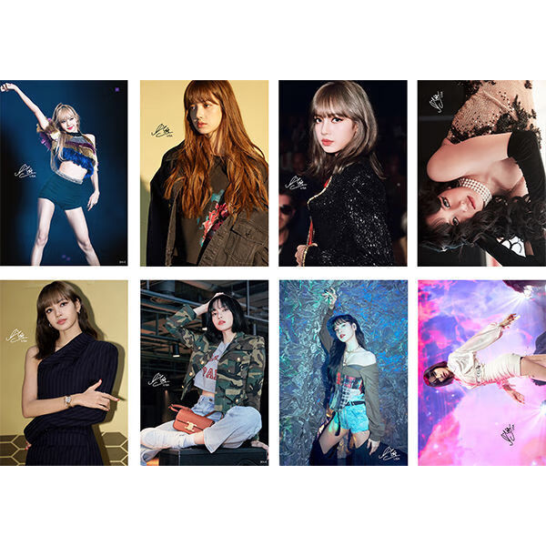 lisa海报个人2021全新blackpink周边同款签名写真墙纸超大画lisaa版