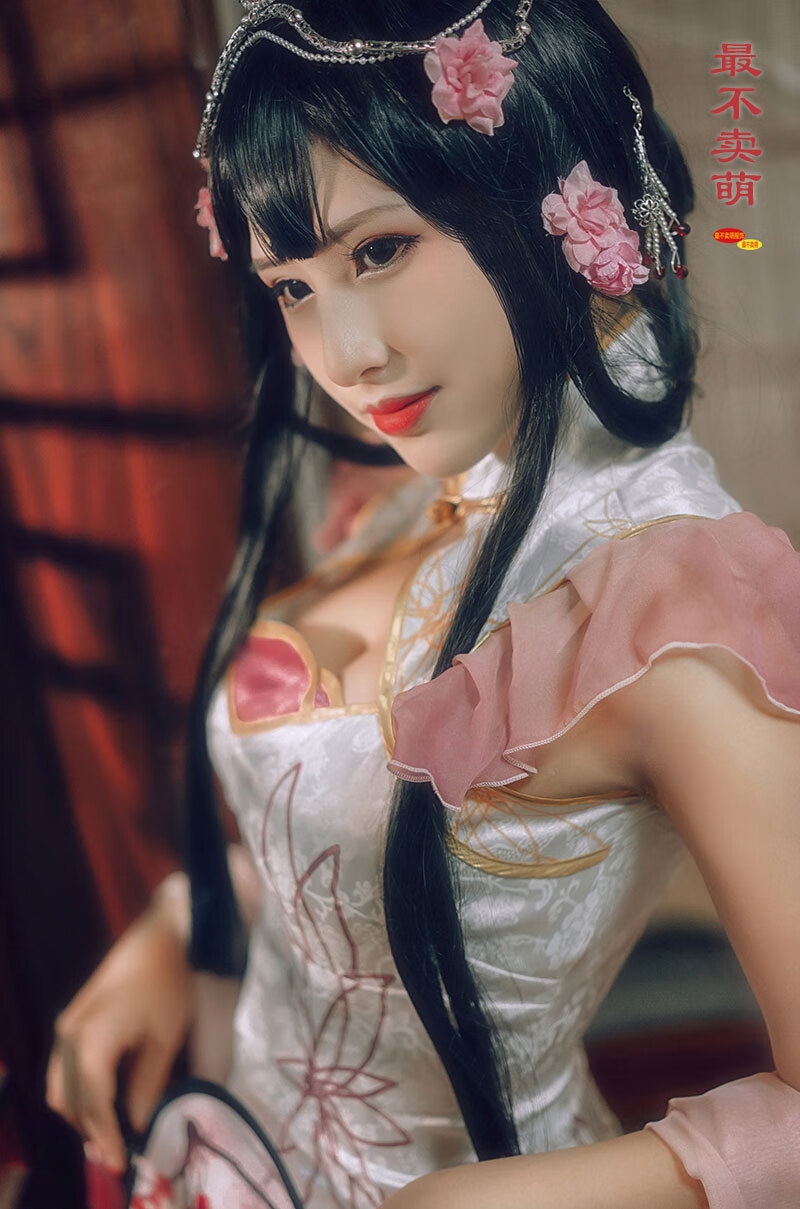 游园惊梦甄姬古风旗袍cos服 王者农药cosplay服装女仆装 游园惊梦旗袍
