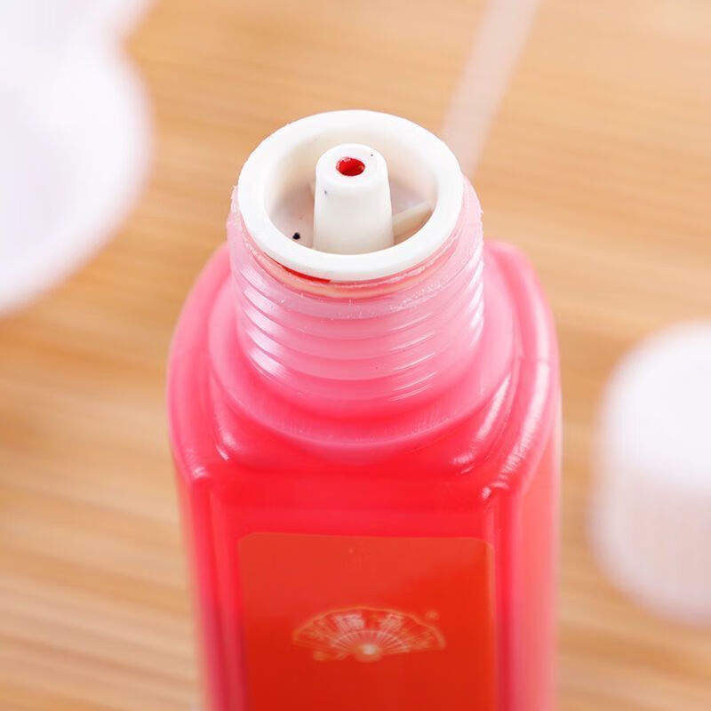 柯昂 朱砂墨汁墨斗原装墨彩色金粉墨水白墨汁小瓶银墨朱砂文房墨汁h