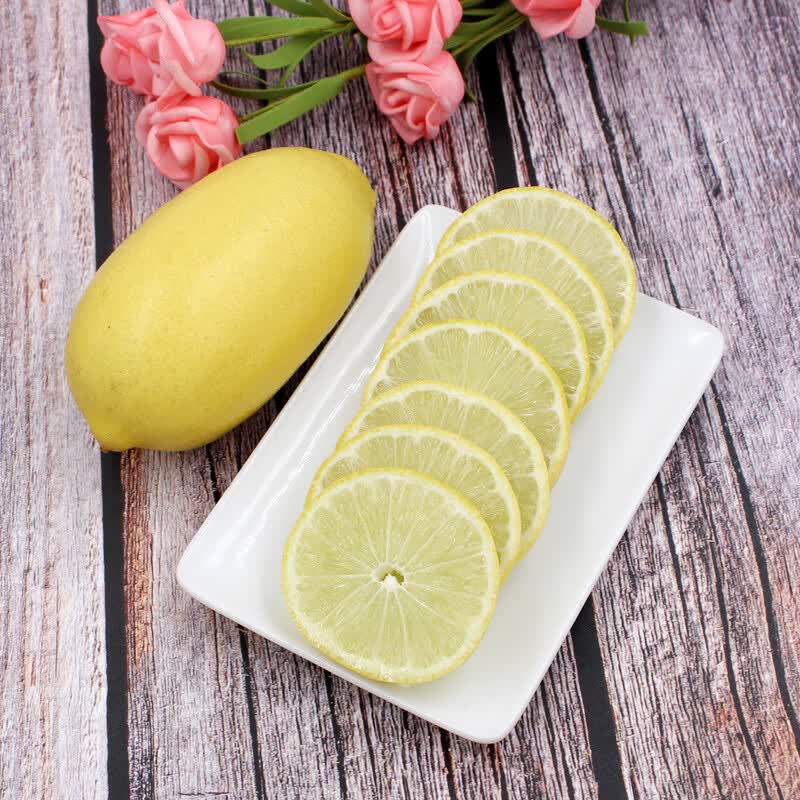 海南无籽黄柠檬皮薄泡水新鲜香水柠檬鲜果当季水果小整箱顺丰 4500g