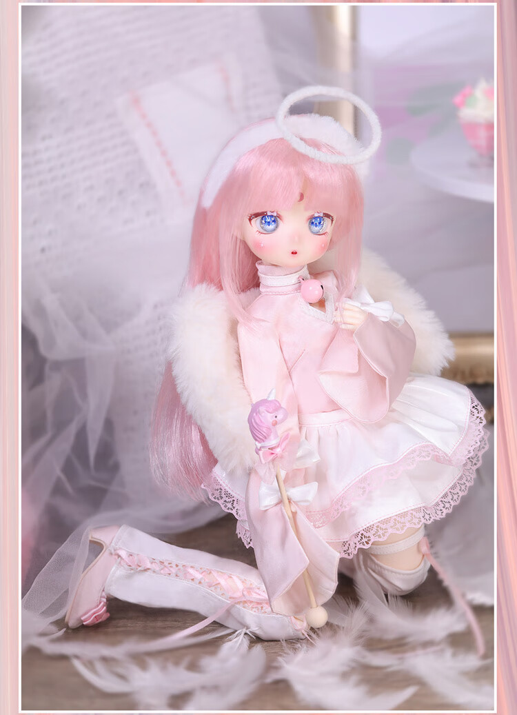 萌娃物语 bjd4分女娃娃yurina友莉奈sd树脂关节玩偶二次元人偶团购