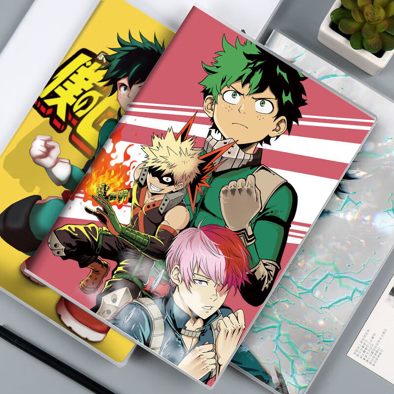 我的英雄学院笔记本子绿谷出久爆豪轰焦冻动漫周边记事本定制本子我的
