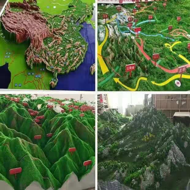 小区楼盘模型定制 沙盘模型定制作中国地形地貌图军事作战场景高速