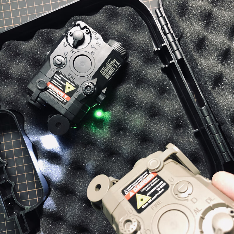 全多功能户外照明led强光手电装备peq15绿激光镭射指示器巧乐蒙绿色20