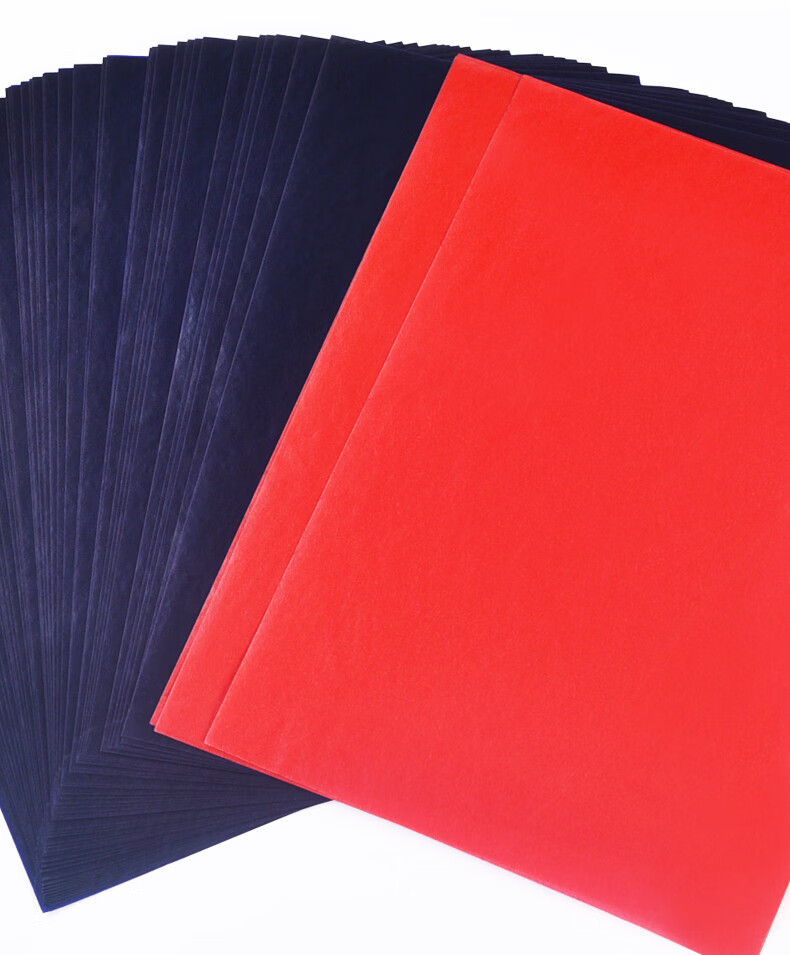 得力(deli)16k复印纸透蓝纸印色纸 16k 255*185mm 9375 5盒 - 中兰