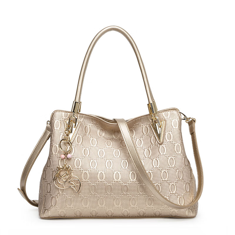 FOXER Leather Women's Handbag, Large Capacity Shoulder Crossbody Tote Bag with Gift Box, Mother's Day Gift for May 20th 1