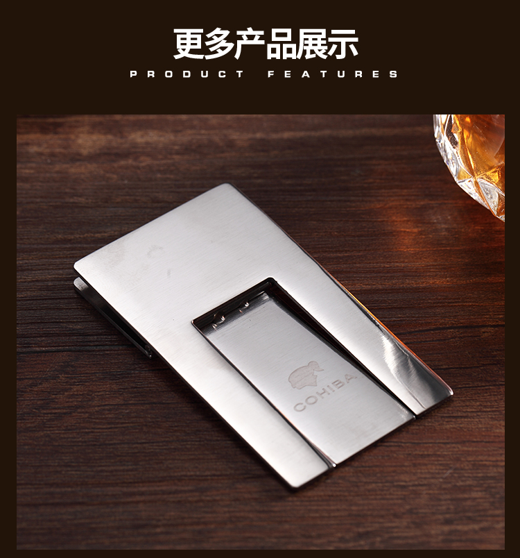 登喜路雪茄托架克虏伯不锈钢雪茄专用支架便携可折叠烟托黑色