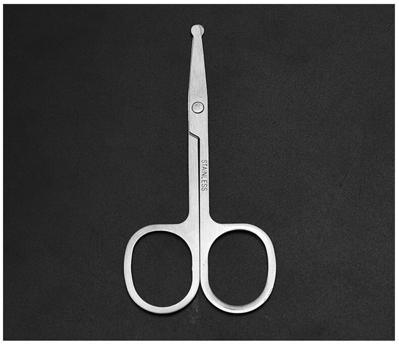 鼻毛修剪器神器不锈钢圆头剪刀男士女士小美容剪修眉剪手动非电动鼻毛