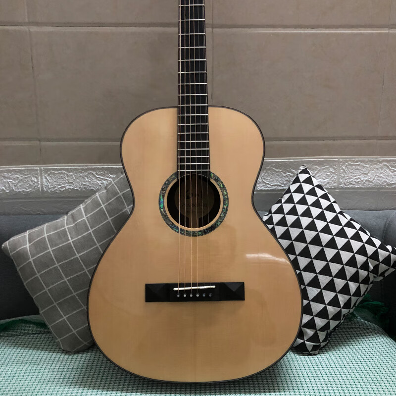 白川shirakawa蝶系列量产全单原声进阶39寸ga指弹民谣电箱吉他品质