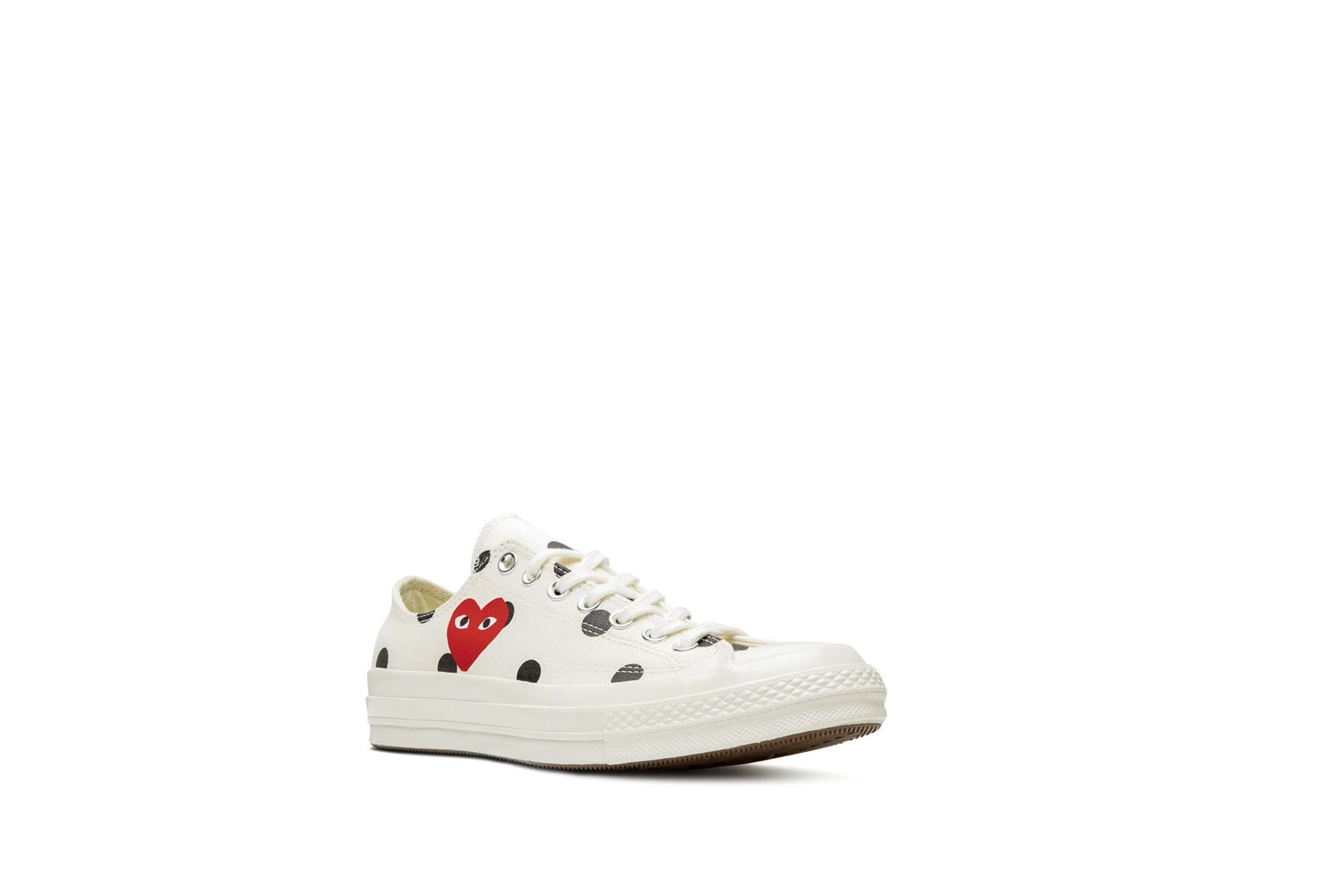 川久保玲(comme des garcons play)20秋冬男女通用x comme des.