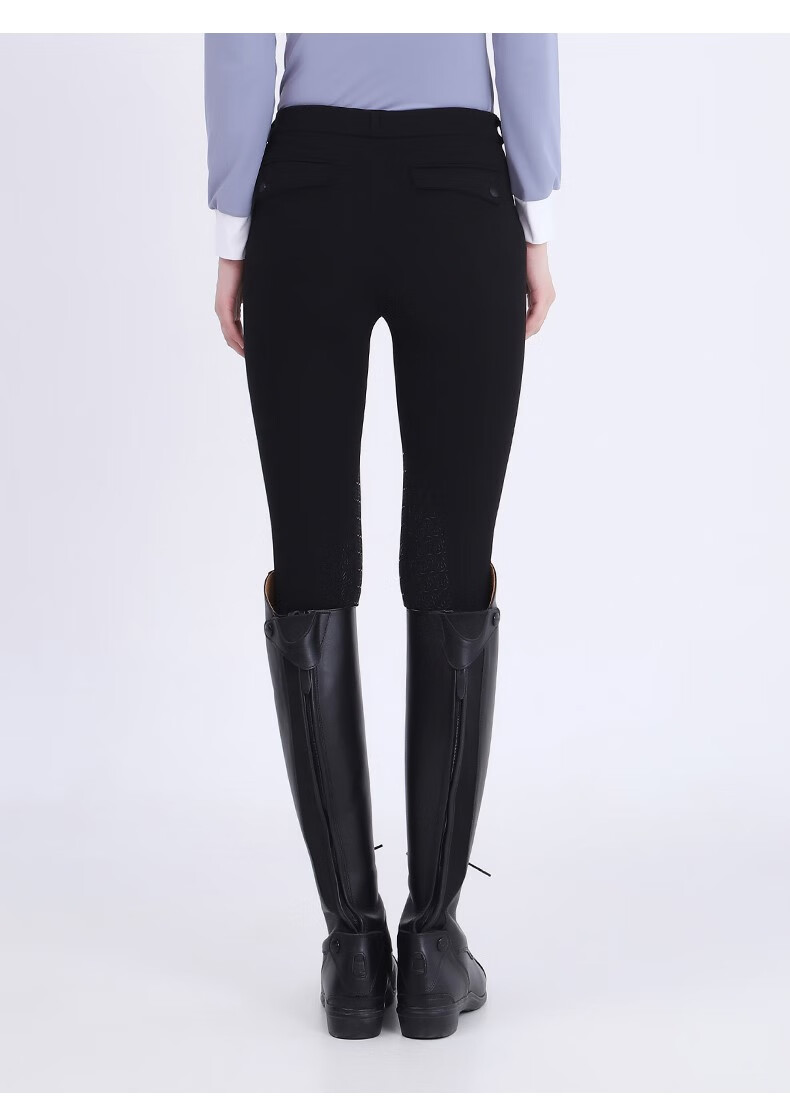 马术服装 马术裤女硅胶高弹马裤四季骑马裤马术服装备修身腰耐磨上衣
