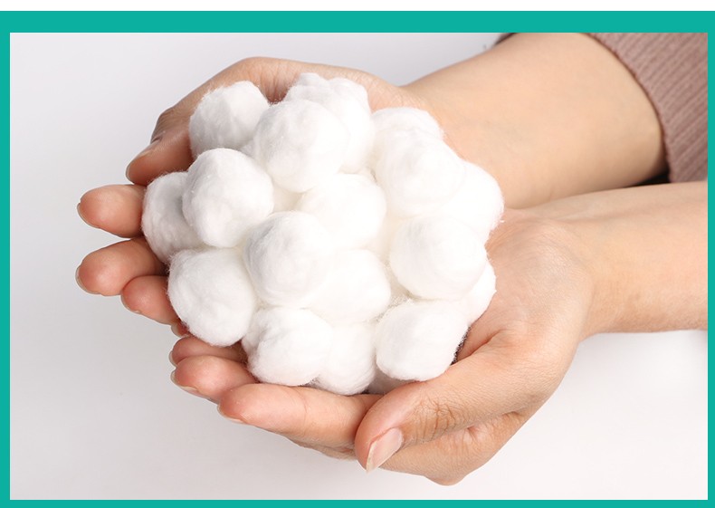 晨业医用脱脂棉球棉球皮肤伤口清洁棉花球200g包200g小号普通装1袋