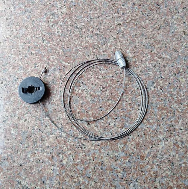 晾衣架钢丝绳晾衣架手摇器内部里面的钢丝绳连接器通用b款2根25米长
