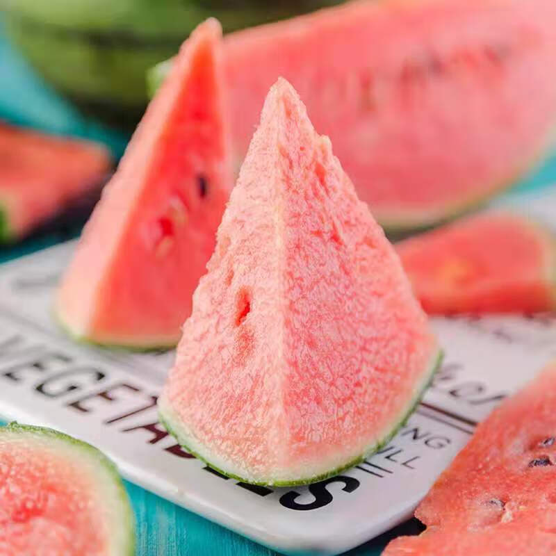 (2022头茬瓜)夏邑8424冰糖麒麟西瓜水果新鲜无籽现摘现发包熟甜脆甜多