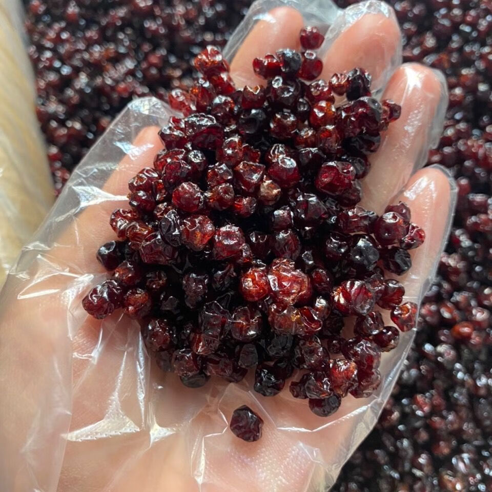 东北大兴安岭蔓越莓果干红豆果干500g东北特产零食 250g【图片 价格