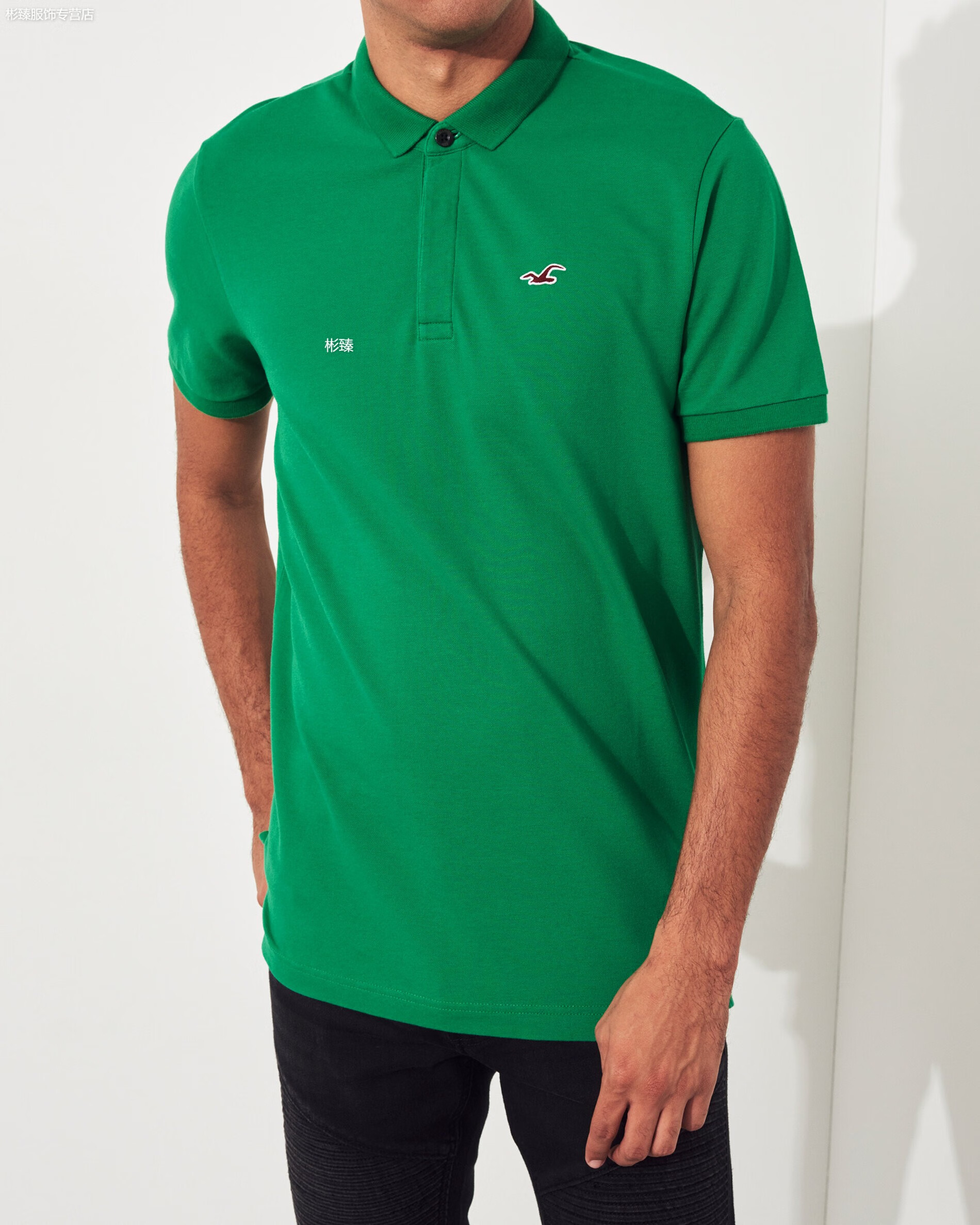 夏季新款海鸥男装纯棉短袖翻领保罗polo衫刺绣标志hco商务精英休闲大