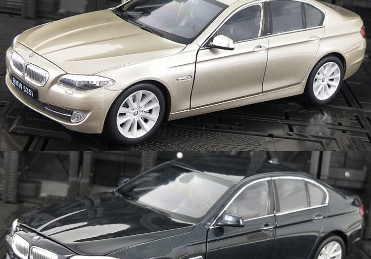 24宝马五5系 bmw 535i仿真轿车汽车模型金属合金车模收藏摆件车 宝马5