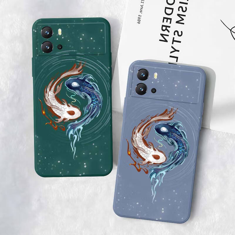 太极鱼iqoo9手机壳双鱼开运vivo阴阳鱼iqoo9pro国潮中国风爱酷iq009