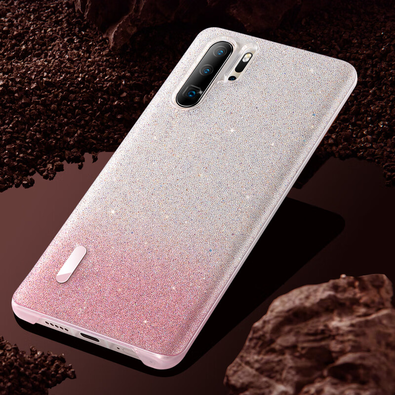 thrhu适用华为p20手机壳施华洛世奇华为手机壳版p2o星钻保护壳渐变套