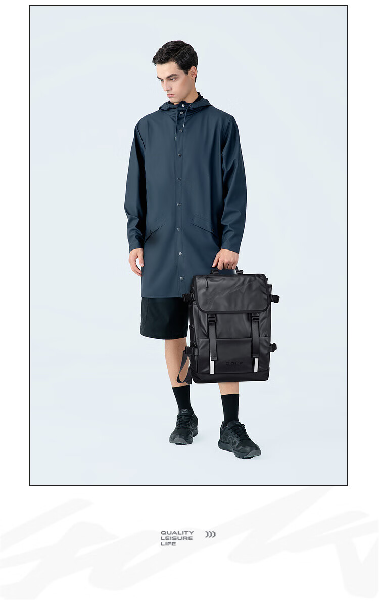 GOLF Laptop Backpack 15/16 Inch, Men's Casual Backpack for College Students, Business Trip And Outdoor Travel 9