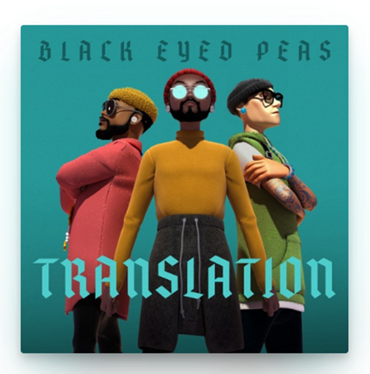 us全新 黑眼豆豆 the black eyed peas translation 2020专辑cd