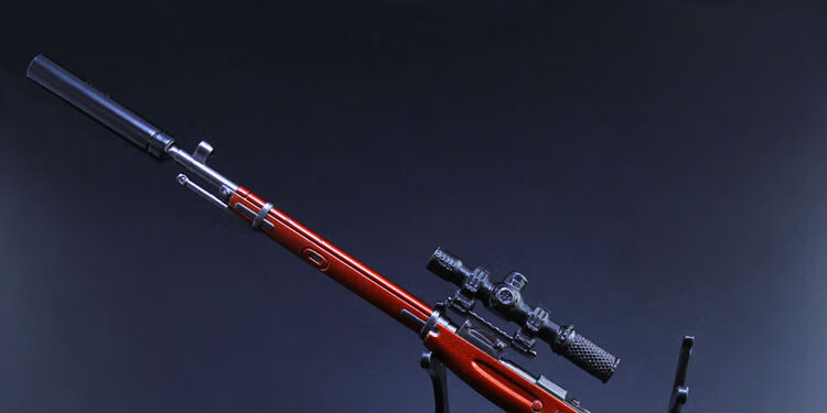 莫辛纳甘 绝地吃鸡游戏周边莫辛纳甘m91-30金属可拆卸模型合金玩具 19