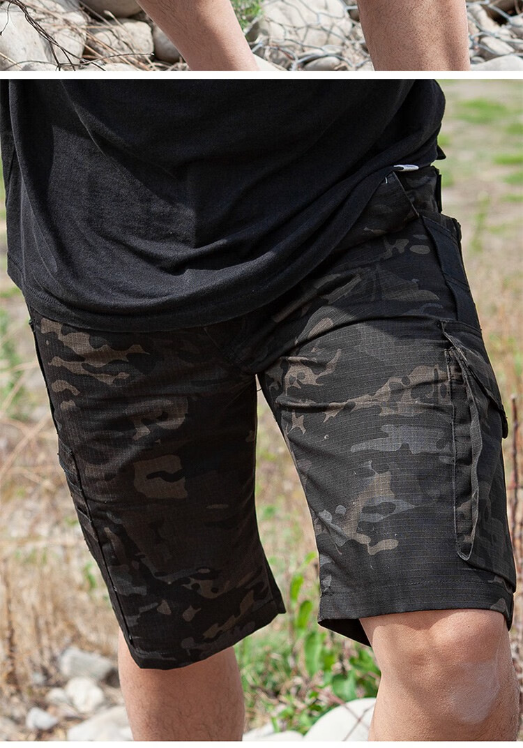 执政官夏季军迷战术短裤男暗夜迷彩色作训短裤户外工装半裤执正官防水