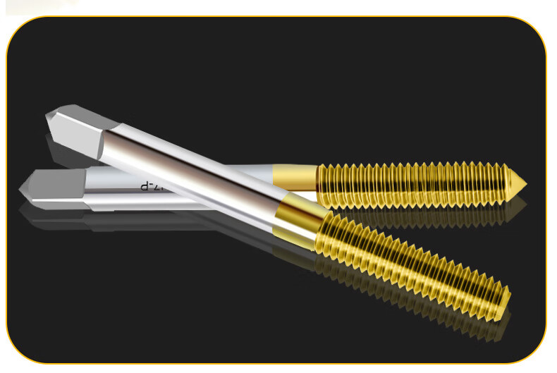 进口镀钛挤压丝攻 m1.6m2m3m4m5m6m8m10-m20无屑挤牙丝锥 m1.6*0.