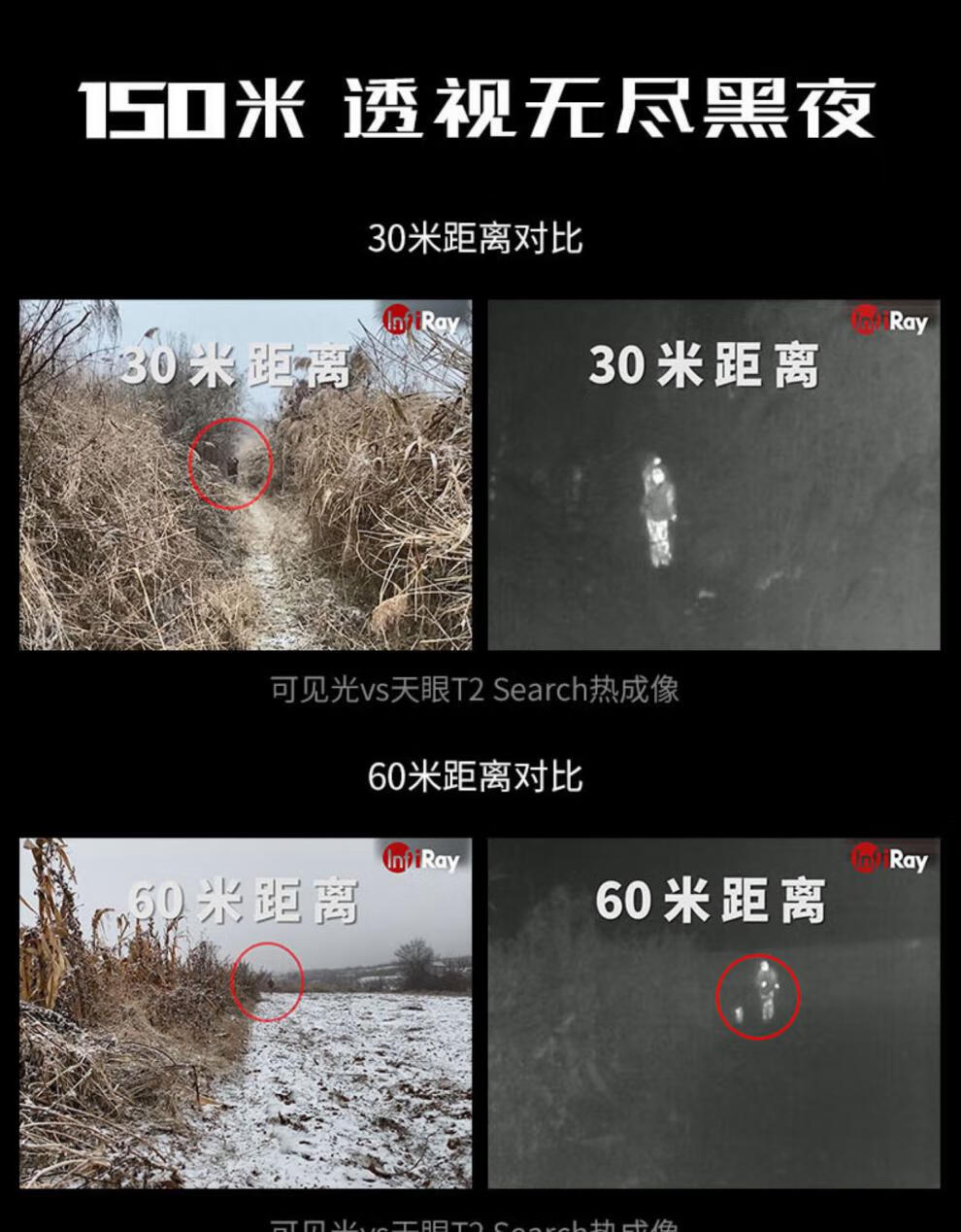 像仪户外热成相夜视仪手机热成像仪天眼t2激光手柄安卓typec接口9mm镜