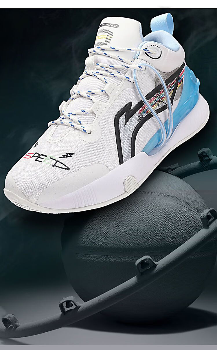 秋冬42beng闪击8篮球鞋男鞋科技实战球鞋女鞋体育专业运动鞋 雪青蓝