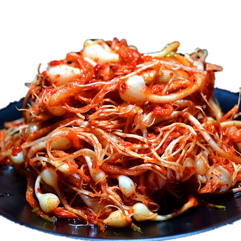 正宗韩泡菜东北小根蒜咸菜韩式延边朝鲜族小根蒜大头蒜下饭250gx8袋