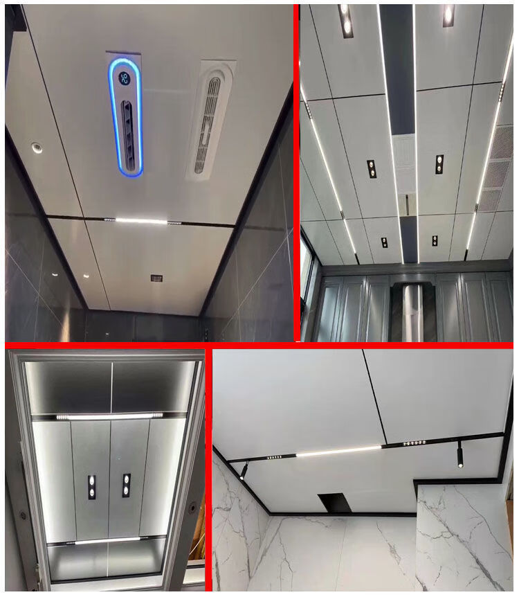 蜂窝集成大板吊顶格栅灯无主灯照明线灯泛光灯聚光灯x装饰条 35x1200