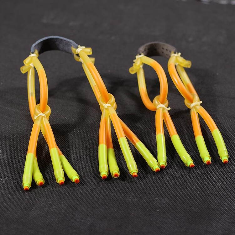 carina duek弹弓圆皮筋拖挂3070皮筋组三级加速高弹耐磨4070四拖八