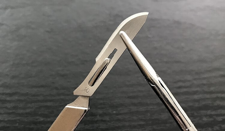 妥能手术刀片器械医用刀柄加厚套装10号刀片一包十只装