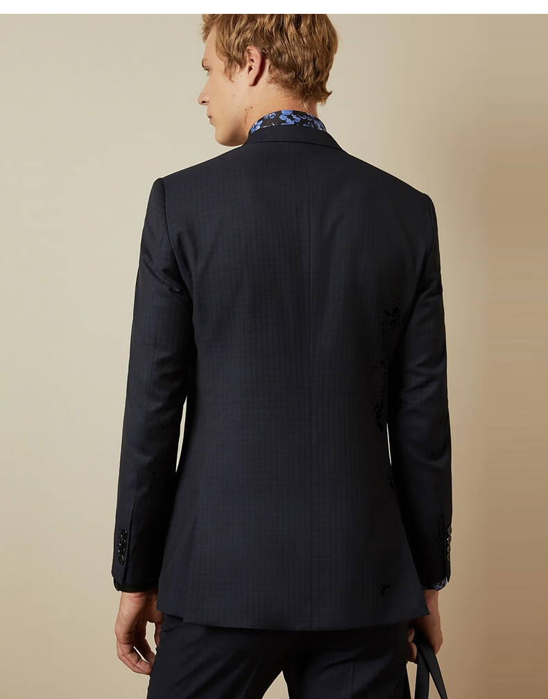 男装 西服 ted baker ted baker 男士商务英伦格子羊毛西装西服外套