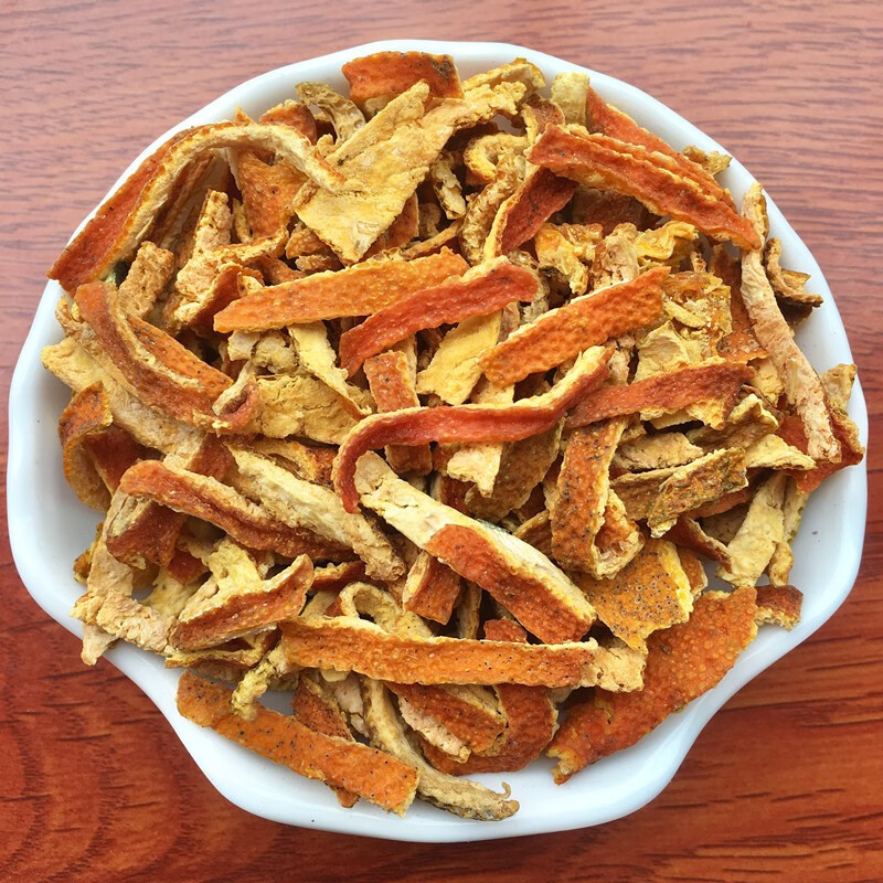 珈祁堂 陈皮 100克 橘皮陈皮丝 广陈皮 广皮 中药材批发店铺 100克