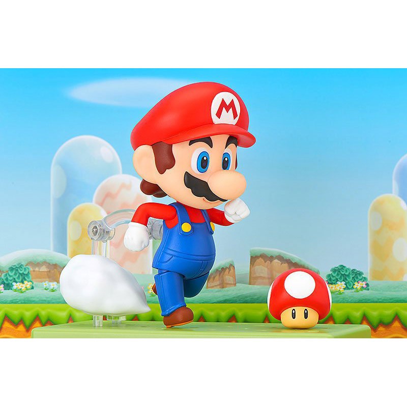 玛丽模型 mario 大叔 473#马里奥 393#路易基 粘土人摆件 q版路易基