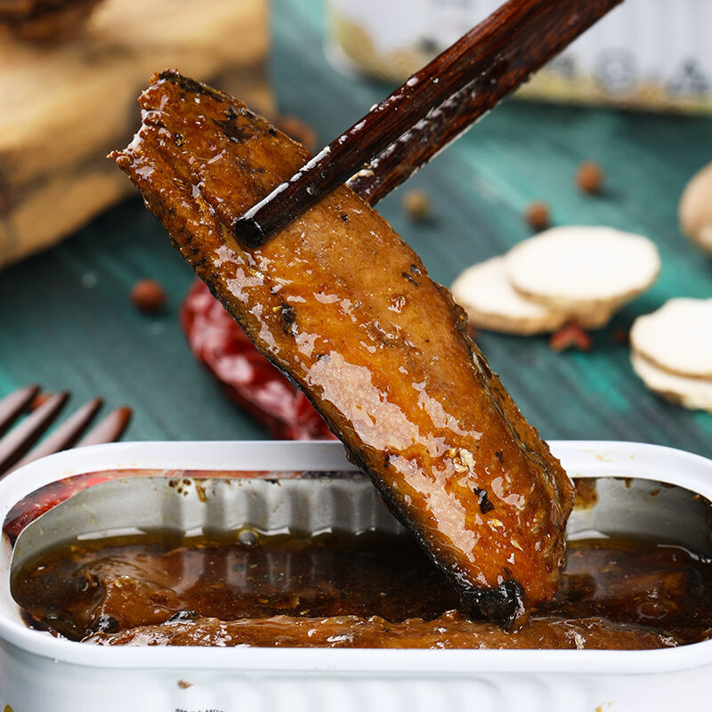 渔仙人 秋刀鱼罐头网红麻辣小海鲜熟食带鱼黄花鱼开袋即食罐装鱼零食