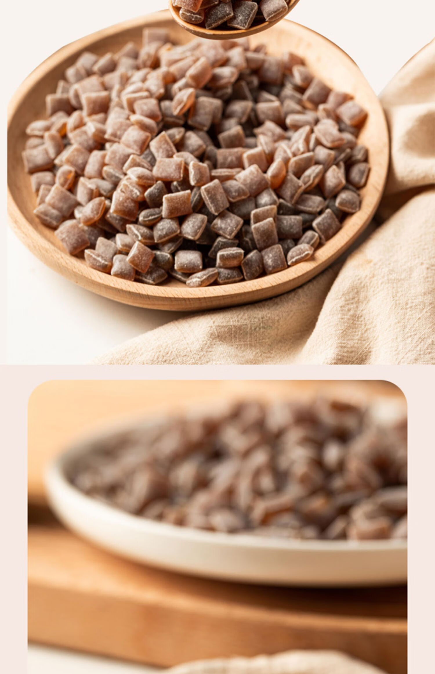 小红书同款黑糖麻薯粒250g即食元气仙草做珍珠奶茶小森林乳茶小包