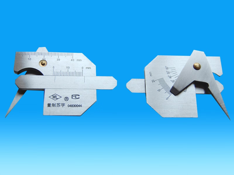 华工焊接焊缝检验尺hjc30404560焊接测量尺坡口角度咬边深度尺hjc40